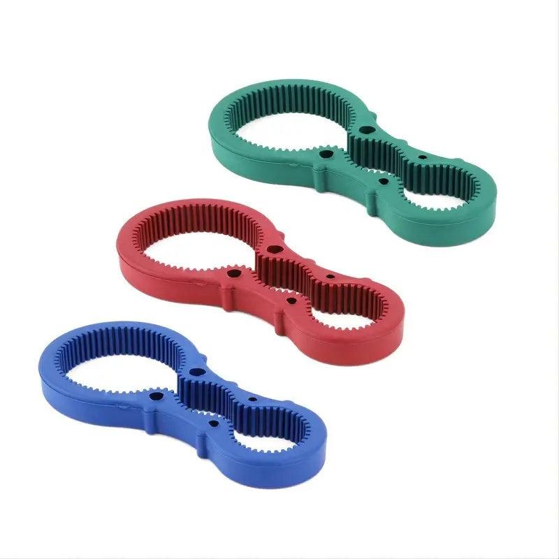 3-in-1 Silicone Jar Opener for Kitchen Cans Bottles Pops