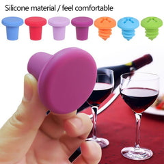 1pc Silicone Wine Stopper Red Wine Stopper Wine Bottle Cork