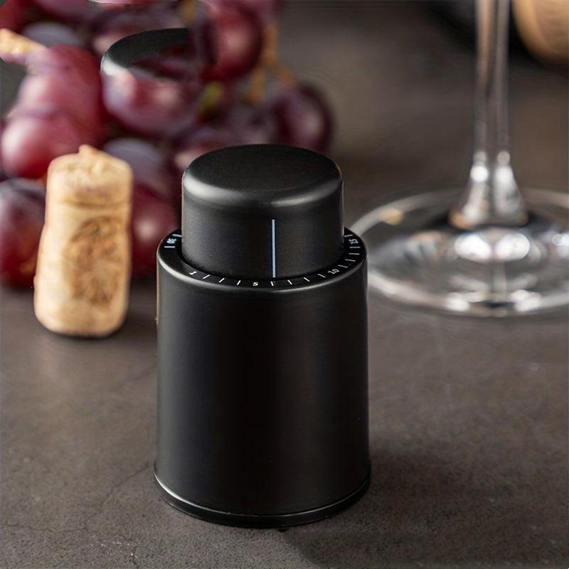 Silicone Wine Bottle Opener Vacuum Wine Stopper