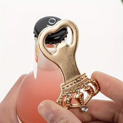 Golden Crown Beer Bottle Opener Wedding Favor