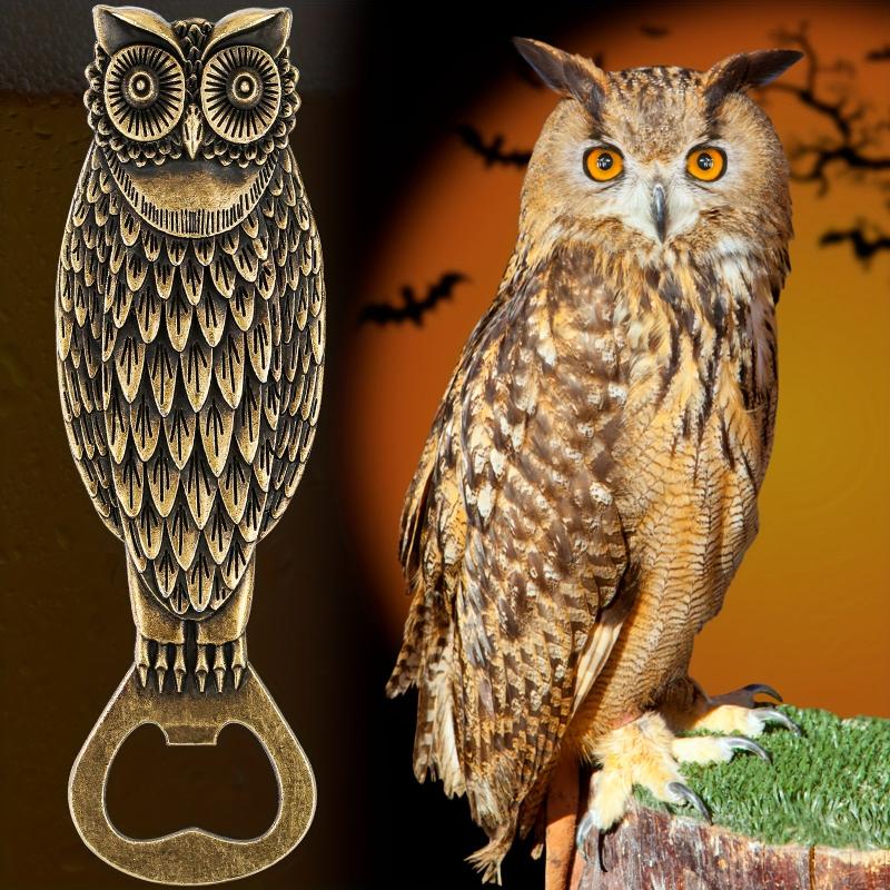Owl Beer Bottle Opener Bronze Men Women Birthday Christmas