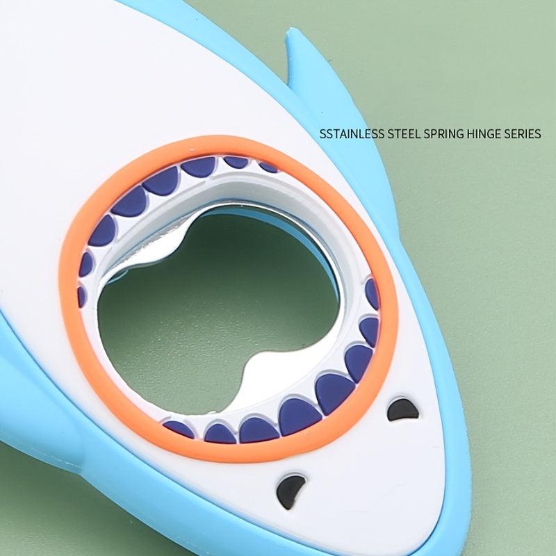 1pc Shark Bottle Opener Fridge Magnet
