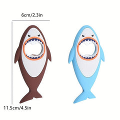 1pc Shark Bottle Opener Fridge Magnet