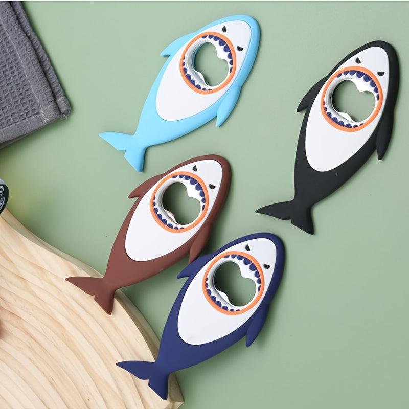 1pc Shark Bottle Opener Fridge Magnet