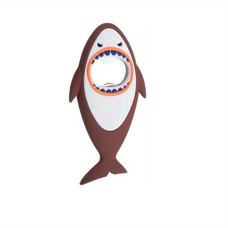 1pc Shark Bottle Opener Fridge Magnet