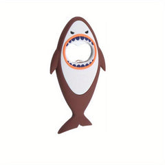 1pc Shark Bottle Opener Fridge Magnet