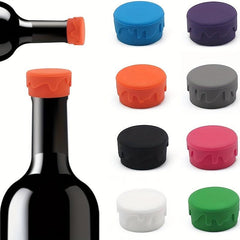 8PCS Reusable Silicone Wine Stoppers Corks