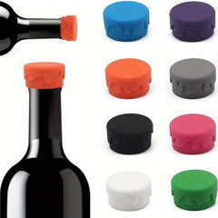 8PCS Reusable Silicone Wine Stoppers Corks