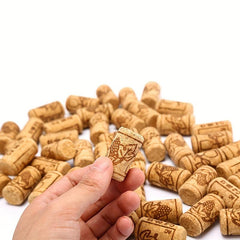 10pcs Wine Bottle Cork Stopper T-shaped Polymer Decorative Set Accessories