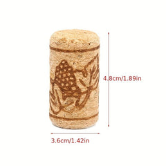 10pcs Wine Bottle Cork Stopper T-shaped Polymer Decorative Set Accessories