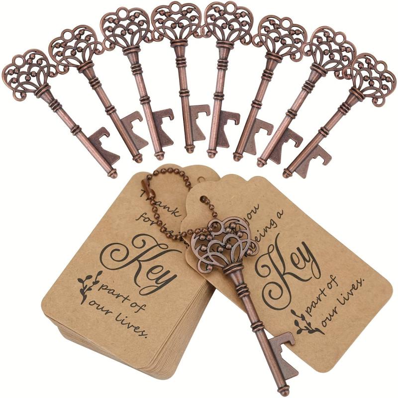 8pcs Bottle Opener Crown Bottle Opener Wedding Party Souvenir