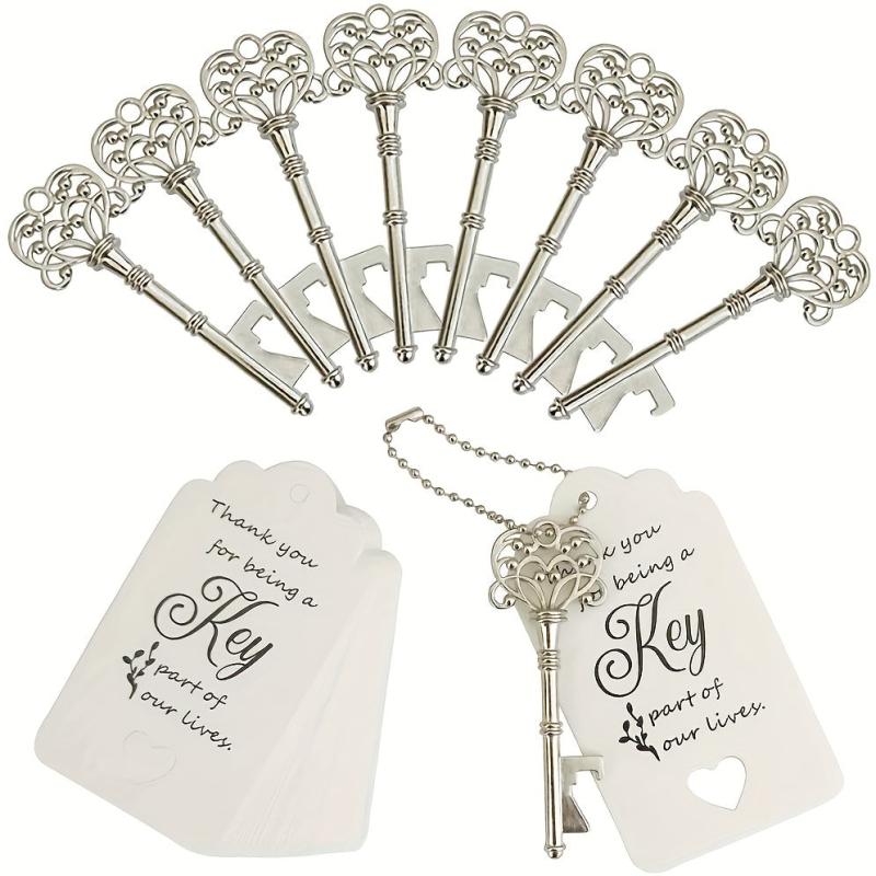8pcs Bottle Opener Crown Bottle Opener Wedding Party Souvenir
