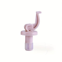 Plastic Wine Stopper Manual Push down Silicone Champagne Stopper