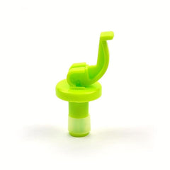 Plastic Wine Stopper Manual Push down Silicone Champagne Stopper
