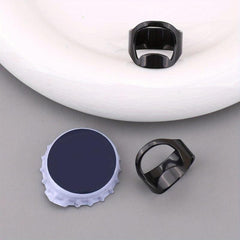 Stainless Steel Ring Bottle Opener Kitchen Tool