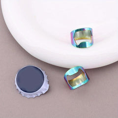 Stainless Steel Ring Bottle Opener Kitchen Tool