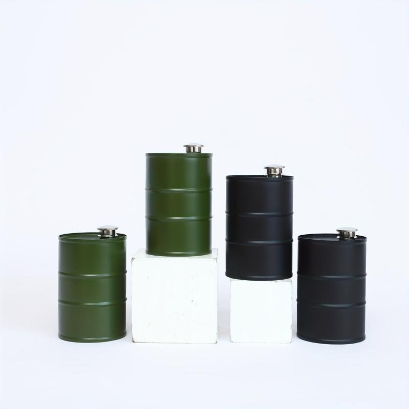 Portable Stainless Steel Wine Jug Barrel - Drinking Essential