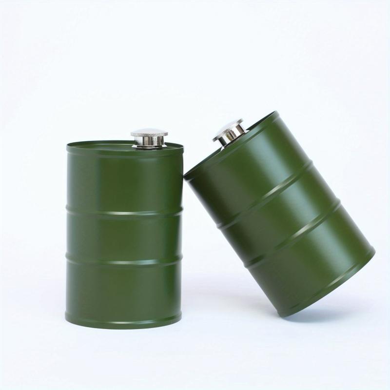 Portable Stainless Steel Wine Jug Barrel - Drinking Essential