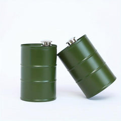 Portable Stainless Steel Wine Jug Barrel - Drinking Essential