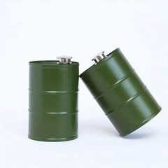 Portable Stainless Steel Wine Jug Barrel - Drinking Essential