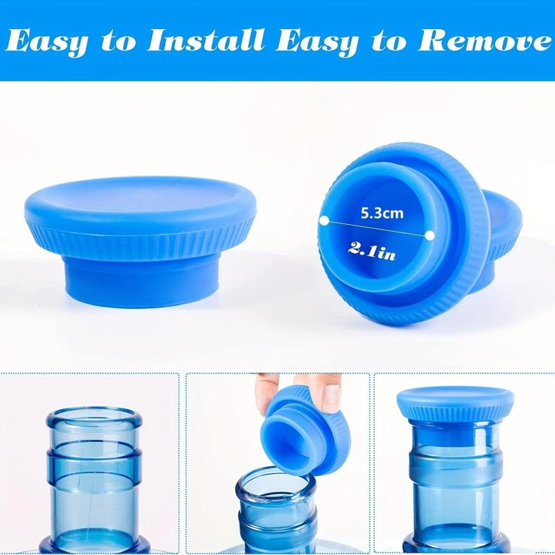 3PCS Silicone Bucket Cover Sealed Lid Cover Reusable Bottle Stopper