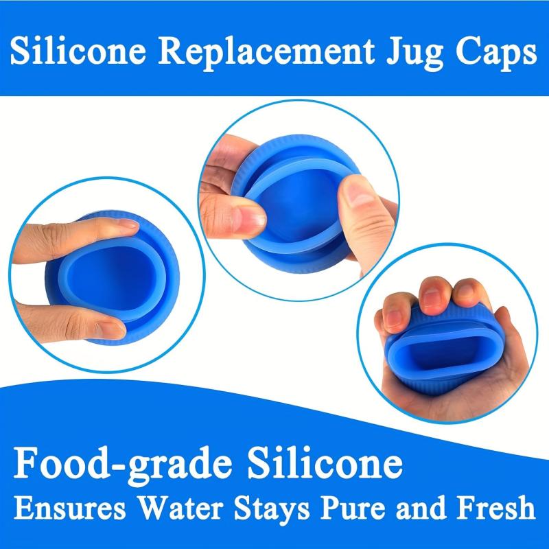 3PCS Silicone Bucket Cover Sealed Lid Cover Reusable Bottle Stopper