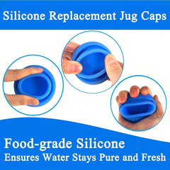 3PCS Silicone Bucket Cover Sealed Lid Cover Reusable Bottle Stopper