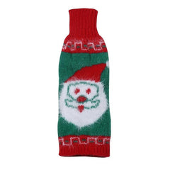 Christmas Wine Bottle Cover Knitted Wool Xmas Party Decor