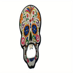 Sugar Skull Wine Opener Refrigerator Sticker Halloween Gift