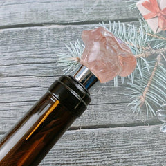 Crystal Rose Wine Stopper Set of 6 - Wedding Gift & Decoration