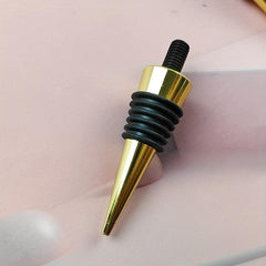 15pcs DIY Golden Screw Wine Stoppers with Rubber Ring & Metal Threaded Posts