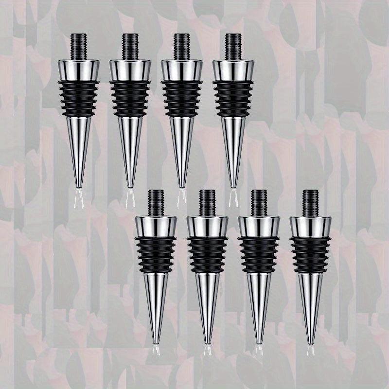 16pcs Stainless Steel Wine Stopper Kit Metal Bottle Preserver Cork