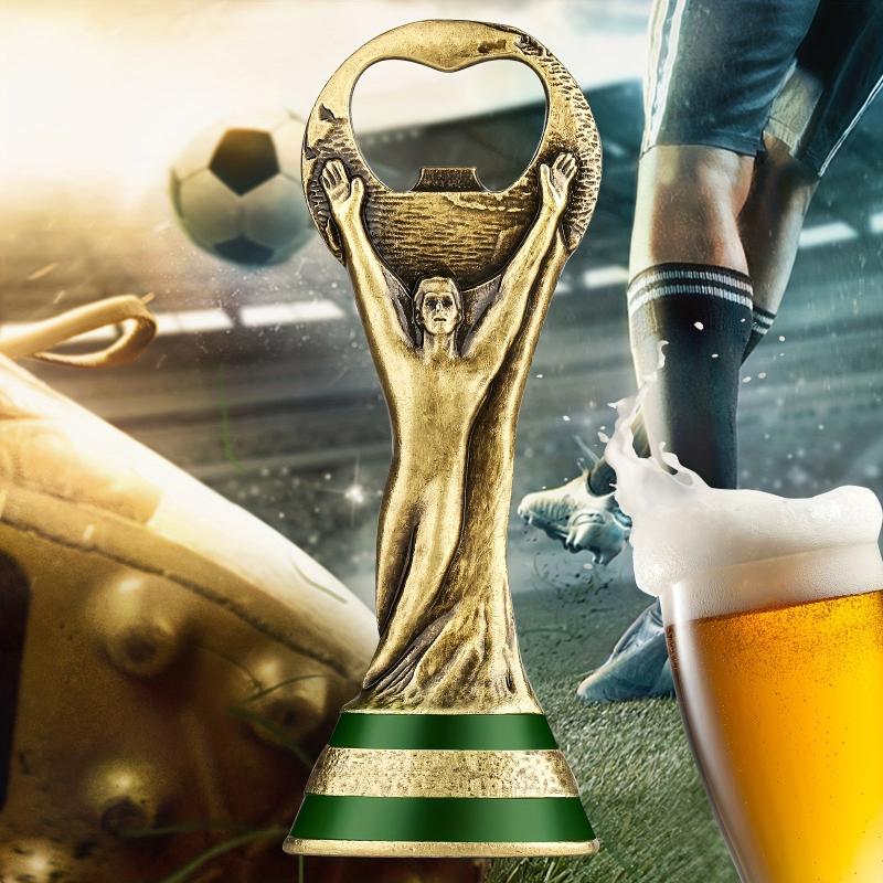 Football Trophy Beer Bottle Opener - Ideal Gift for Fans & Birthdays