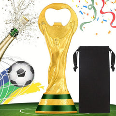 Football Trophy Beer Bottle Opener - Ideal Gift for Fans & Birthdays