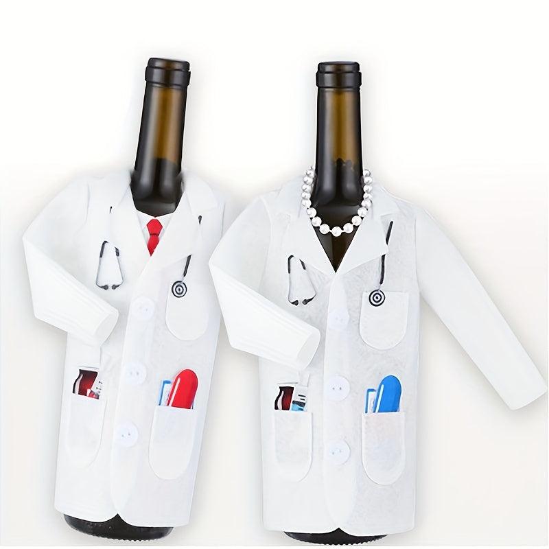 Stylish Coat Wine Bag with Tie Ideal Gift for Professionals
