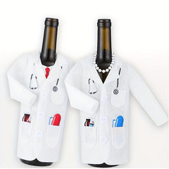 Stylish Coat Wine Bag with Tie Ideal Gift for Professionals
