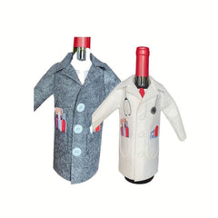 Stylish Coat Wine Bag with Tie Ideal Gift for Professionals