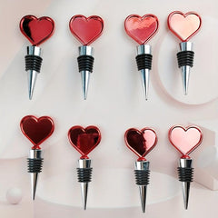 7pcs Red Love Wine Stoppers Appointment Gift Mother's Gift For Girlfriend