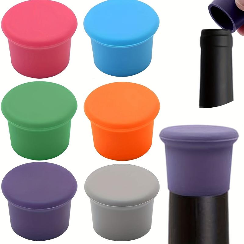 Silicone Wine Stopper Bottle Cork Preservation Red Wine Cork Champagne
