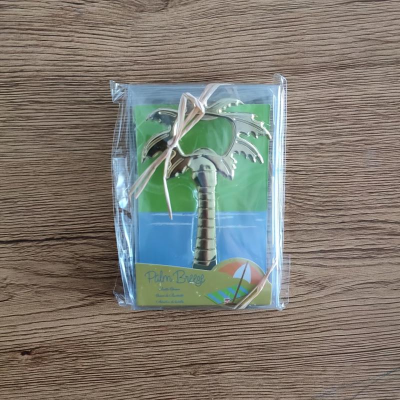 Palm Tree Bottle Opener Solid Tool Wedding Favor