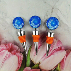 Moon Drop Wine Stopper Kit for Moon & Wine Parties