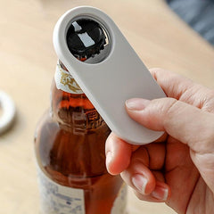Magnetic Stainless Steel Bottle Opener Labor Saving Fast Beer Bottle Opener