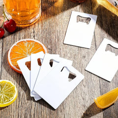 Stainless Steel Flat Bottle Opener for Kitchen Bar Restaurant Wedding Party