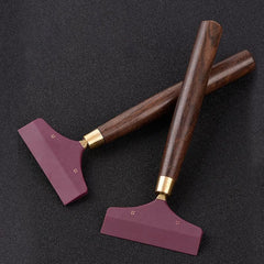 Chinese Style Tea Cleaning Brush Hand-carved Wood Grain Pattern Handle Tea Brush