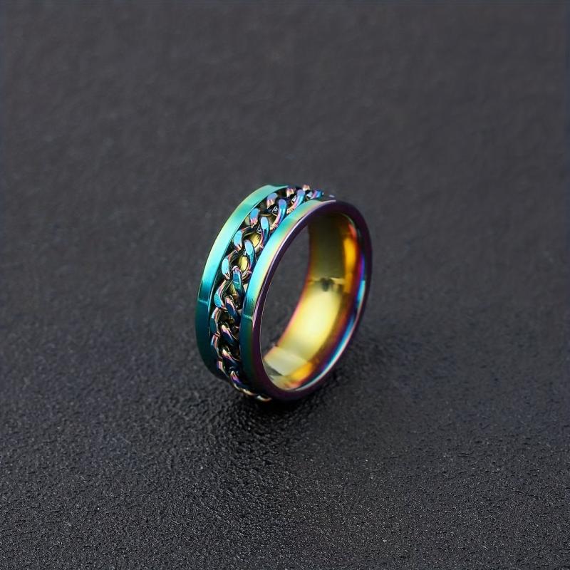 Colorful Titanium Steel Ring Bottle Opener for Bar Pub Club