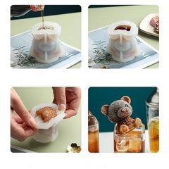 Silicone Ice Mold Whiskey Cocktail Mixed Wine Yogurt Ice Cube Mold