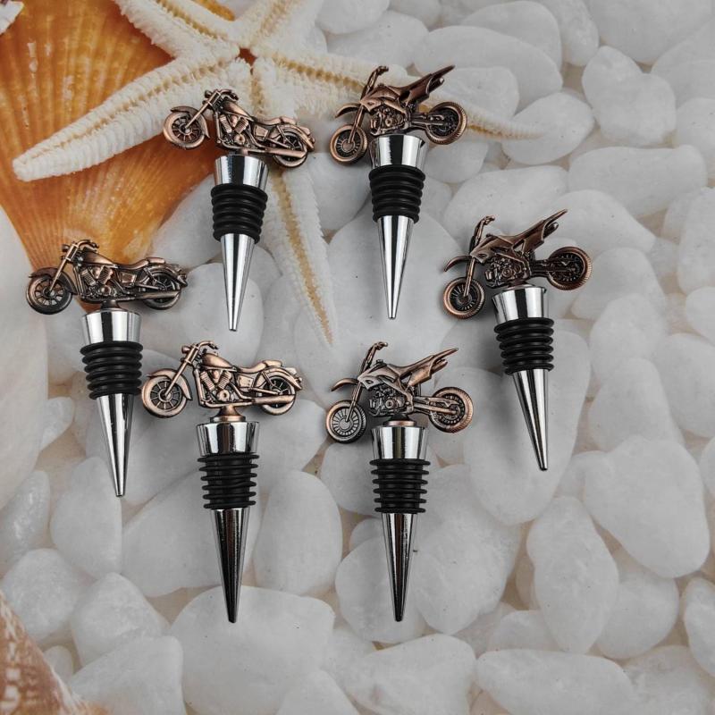 Vintage Motorcycle Wine Stoppers Retro Bottle Stoppers Men's Souvenir Gift