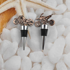 Vintage Motorcycle Wine Stoppers Retro Bottle Stoppers Men's Souvenir Gift