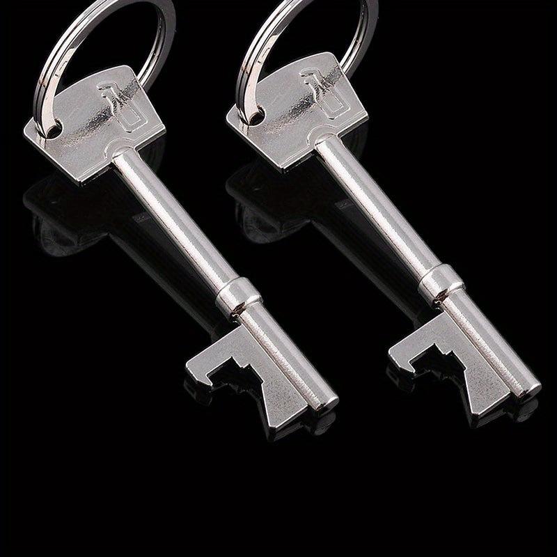Skeleton Key Bottle Openers Keychain Metal Key Opener for Beer Wine