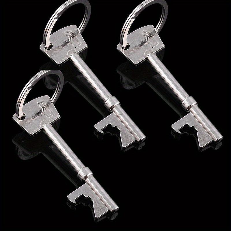 Skeleton Key Bottle Openers Keychain Metal Key Opener for Beer Wine
